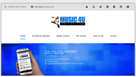 What Music4uonline.com website looked like in 2016 (7 years ago)
