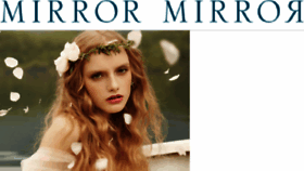 What Mirrormirror.jp website looked like in 2016 (7 years ago)