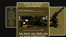 What Muna-museum.de website looked like in 2016 (7 years ago)