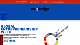 What Mogdesign.eu website looked like in 2016 (7 years ago)
