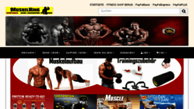 What Muskelking.de website looked like in 2016 (7 years ago)