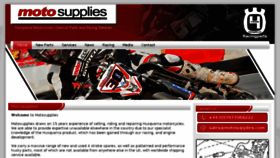 What Motosupplies.com website looked like in 2016 (7 years ago)