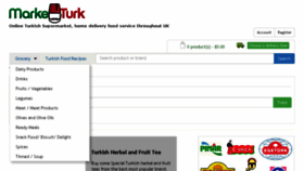 What Marketurk.co.uk website looked like in 2016 (7 years ago)