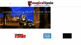 What Magicalspain.com website looked like in 2016 (7 years ago)