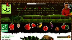 What Monjardindesaisons.fr website looked like in 2016 (7 years ago)