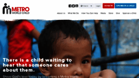 What Metroworldchild.org website looked like in 2016 (7 years ago)