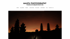 What Maxtu-photo.com website looked like in 2016 (7 years ago)