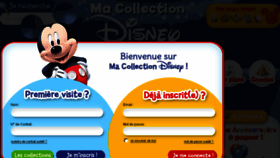 What Macollectiondisney.com website looked like in 2016 (7 years ago)