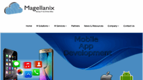 What Magellanix.com website looked like in 2016 (7 years ago)