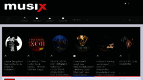 What Musix.de website looked like in 2016 (7 years ago)