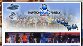 What Marathondulac-annecy.com website looked like in 2016 (7 years ago)