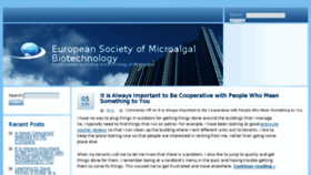 What Microalgal-biotechnology.com website looked like in 2016 (7 years ago)