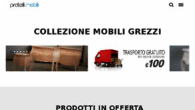 What Mobili-grezzi.com website looked like in 2016 (7 years ago)