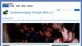What Milch-thueringen.de website looked like in 2016 (7 years ago)
