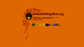 What Mieldegalicia.org website looked like in 2016 (7 years ago)