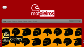 What Motoleiros.com website looked like in 2016 (7 years ago)