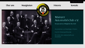 What Mainzer-automobilclub.de website looked like in 2016 (7 years ago)