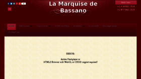 What Marquisedebassano.com website looked like in 2016 (7 years ago)