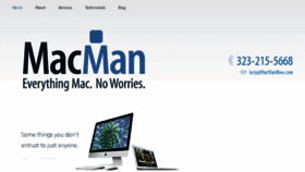 What Macmannow.com website looked like in 2016 (8 years ago)
