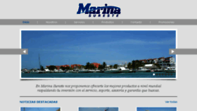 What Marinasureste.com website looked like in 2016 (7 years ago)