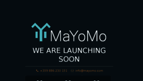 What Mayomo.com website looked like in 2016 (7 years ago)