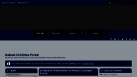 What Malawi-cichliden-portal.de website looked like in 2016 (7 years ago)