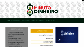 What Minutodinheiro.com.br website looked like in 2016 (7 years ago)