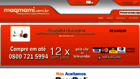 What Maqmami.com.br website looked like in 2016 (7 years ago)