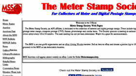 What Meterstampsociety.com website looked like in 2016 (7 years ago)