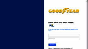 What My365.goodyear.com website looked like in 2016 (7 years ago)