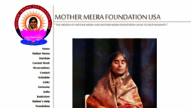 What Mothermeerafoundationusa.org website looked like in 2016 (7 years ago)
