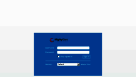 What Mail.mightygiantmail.com website looked like in 2016 (7 years ago)