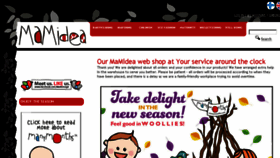 What Mamidea.com website looked like in 2016 (7 years ago)