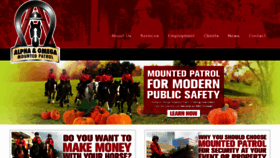 What Mountedpatrol.com website looked like in 2016 (7 years ago)