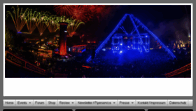 What Mayday.de website looked like in 2016 (9 years ago)