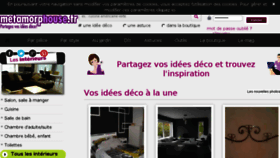 What Metamorphouse.fr website looked like in 2016 (7 years ago)
