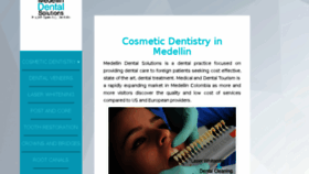 What Medellindentalsolutions.com website looked like in 2016 (7 years ago)