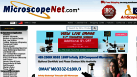 What Microscopenet.com website looked like in 2016 (7 years ago)