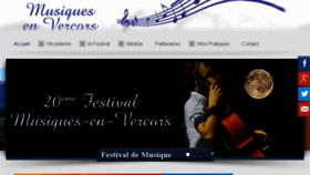 What Musiques-en-vercors.fr website looked like in 2016 (7 years ago)