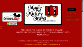 What Magicofmickey.com website looked like in 2016 (7 years ago)