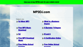 What Mp3dj.com website looked like in 2016 (7 years ago)