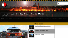 What Malta-guide.net website looked like in 2016 (7 years ago)