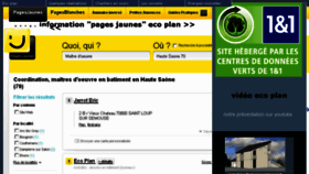 What Maitre-oeuvre-batiment-pages-jaunes.eco-plan.fr website looked like in 2016 (7 years ago)