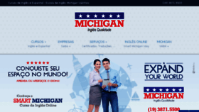 What Michiganvalinhos.com.br website looked like in 2016 (7 years ago)