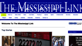 What Mississippilink.com website looked like in 2016 (7 years ago)