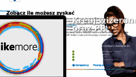 What Morelike.pl website looked like in 2016 (7 years ago)