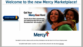 What Mercymarketplace.com website looked like in 2016 (7 years ago)