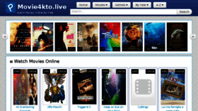 What Movie4kto.live website looked like in 2016 (7 years ago)