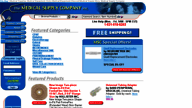 What Medsupplyco.com website looked like in 2016 (7 years ago)