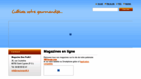 What Mag-bonprofit.fr website looked like in 2016 (7 years ago)